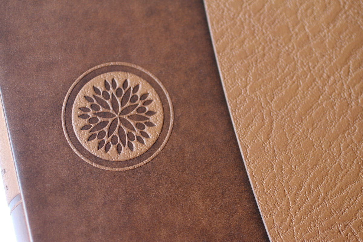 Biblia Reina Valera 1960 Tamaño grande, letra grande piel canela con cremallera / Spanish Holy Bible RVR 1960. Large Size Large Print Brown Leather with Zipper interior 5 (ISBN 9781644732205)