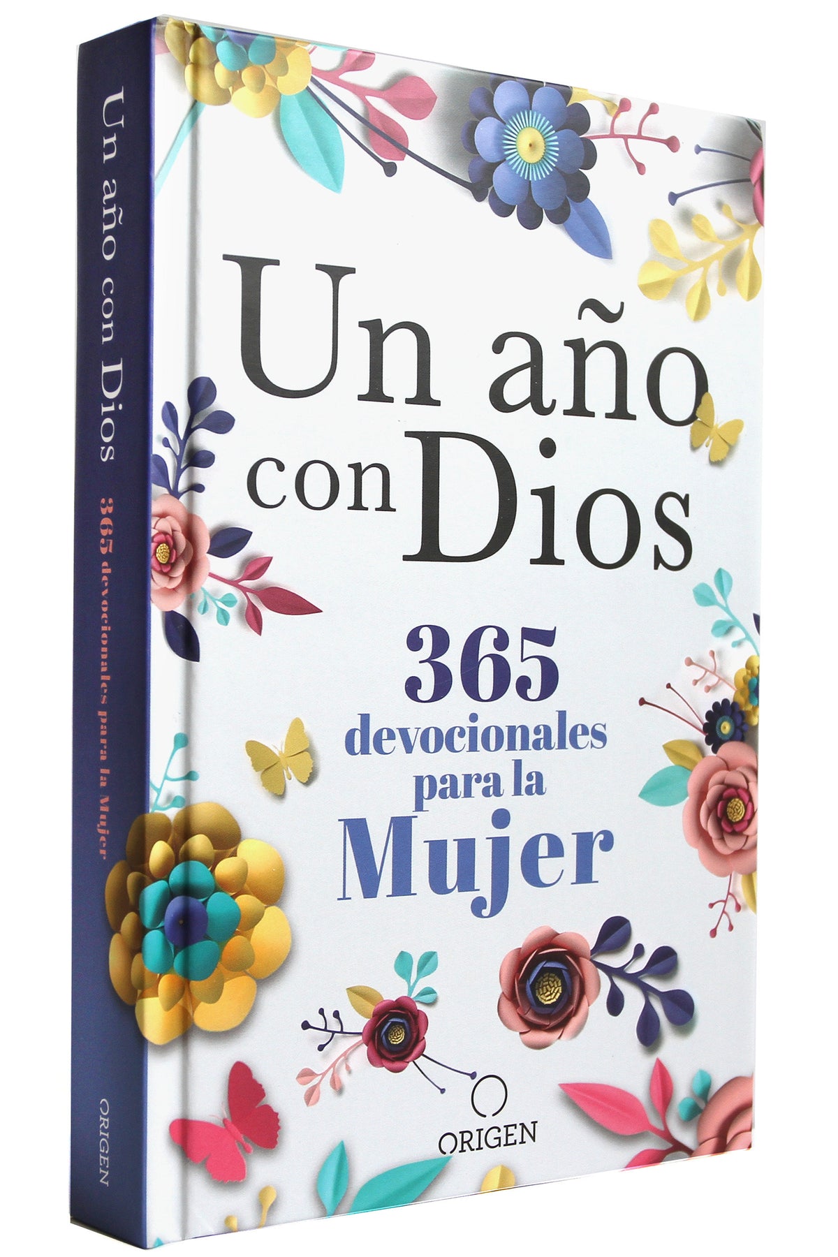 Un año con Dios: 365 devocionales para la mujer / A Year with God. A Devotional for Women cover (ISBN 9781644733219)