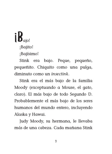 Stink el increíble niño menguante / Stink The Incredible Shrinking Kid interior 2 (ISBN 9781644733455)