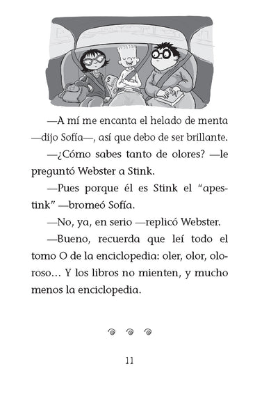Stink y los tenis más apestosos del mundo/ Stink and the World's Worst Super-Stinky Sneakers interior 3 (ISBN 9781644733479)