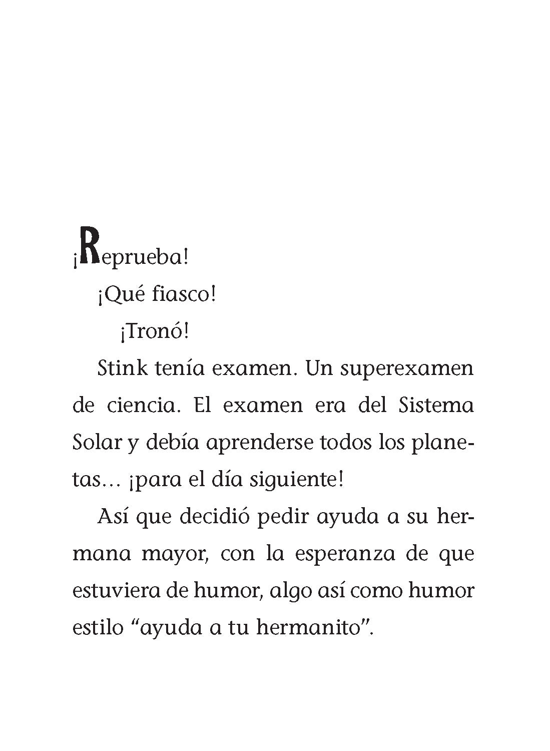 Stink superhéroe del sistema solar/ Stink: Solar System Superhero interior 2 (ISBN 9781644733493)