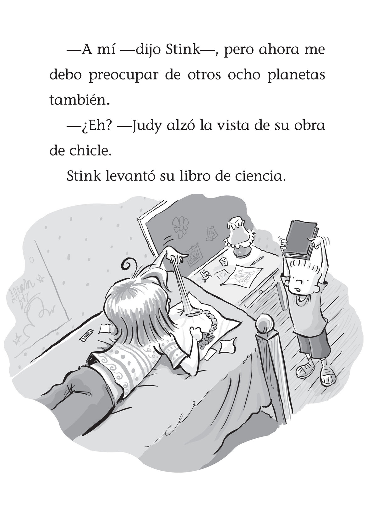 Stink superhéroe del sistema solar/ Stink: Solar System Superhero interior 4 (ISBN 9781644733493)