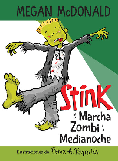 Stink y la Marcha Zombi a la Medianoche / Stink and the Midnight Zombie Walk cover (ISBN 9781644733561)