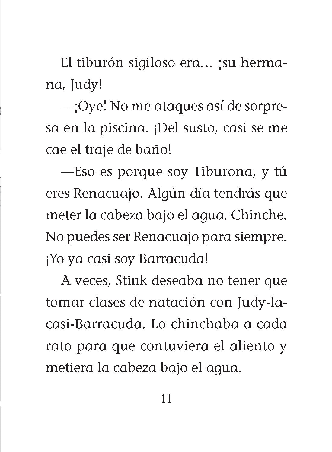 Stink y la rareza de la rana rara / Stink and the Freaky Frog Freakout interior 4 (ISBN 9781644733578)
