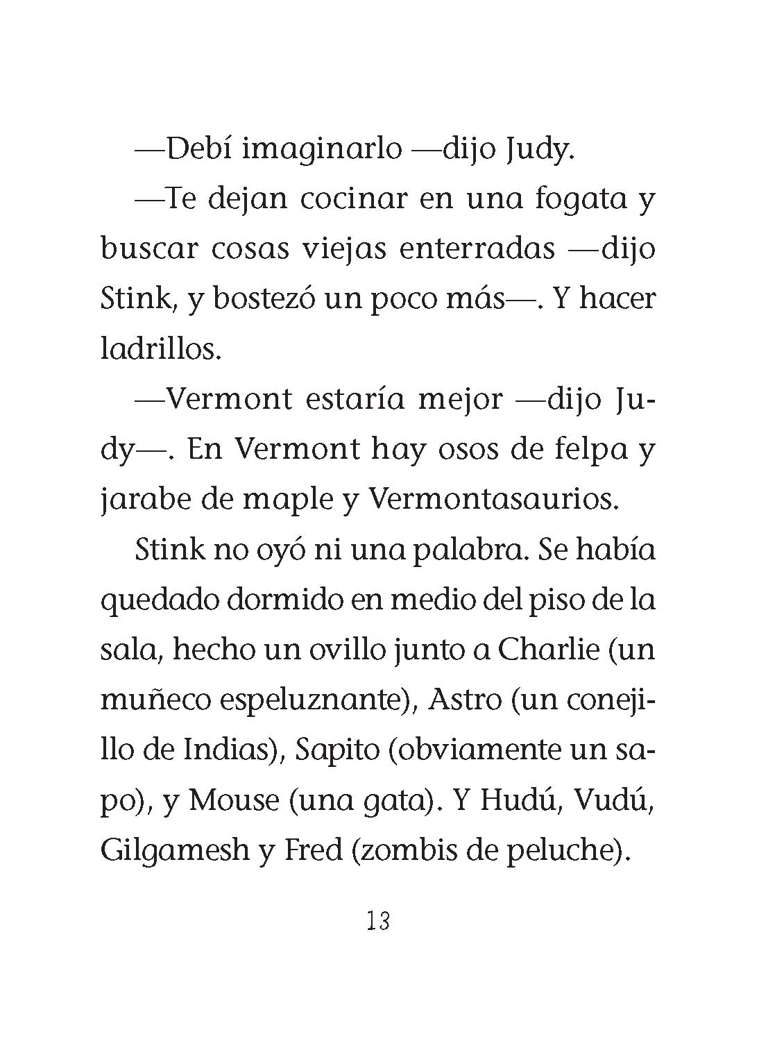 Stink y la pijamada tiburón / Stink and the Shark Sleepover interior 3 (ISBN 9781644733585)