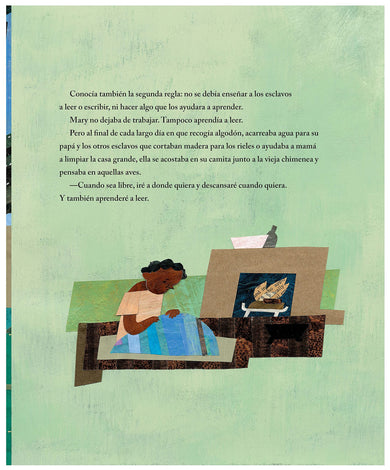 La estudiante mayor: Cómo Mary Walker aprendió a leer / The Oldest Student: How Mary Walker Learned to Read interior 3 (ISBN 9781644733790)