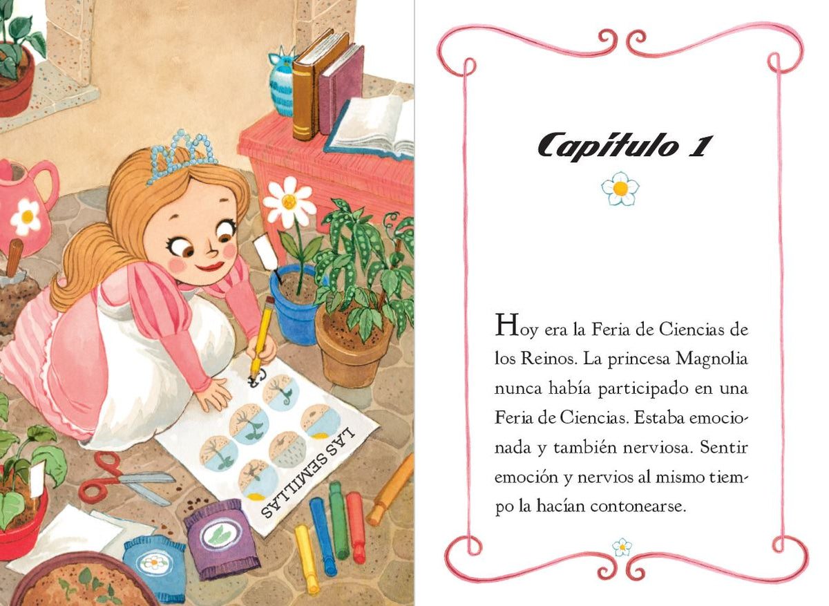 La Princesa de Negro y la feria de ciencias / The Princess in Black and the Science Fair Scare interior 1 (ISBN 9781644733820)