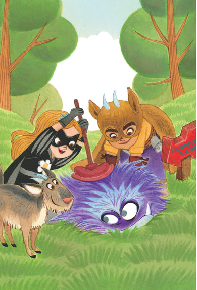 La Princesa de Negro y la cita misteriosa / The Princess in Black and the Mysterious Playdate interior 2 (ISBN 9781644733837)