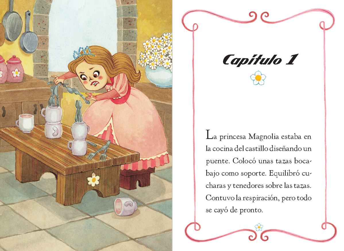 La Princesa de Negro y la batalla del baño / The Princess in Black and the Bathtime Battle interior 1 (ISBN 9781644733844)