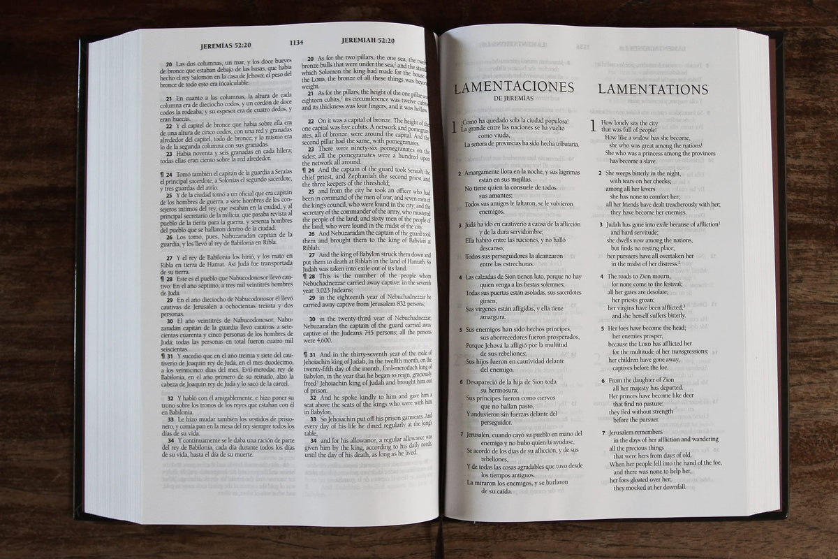 Biblia Bilingüe Reina Valera 1960/ ESV Spanish/English Parallel Bible (English and Spanish Edition) interior 2 (ISBN 9781644734025)