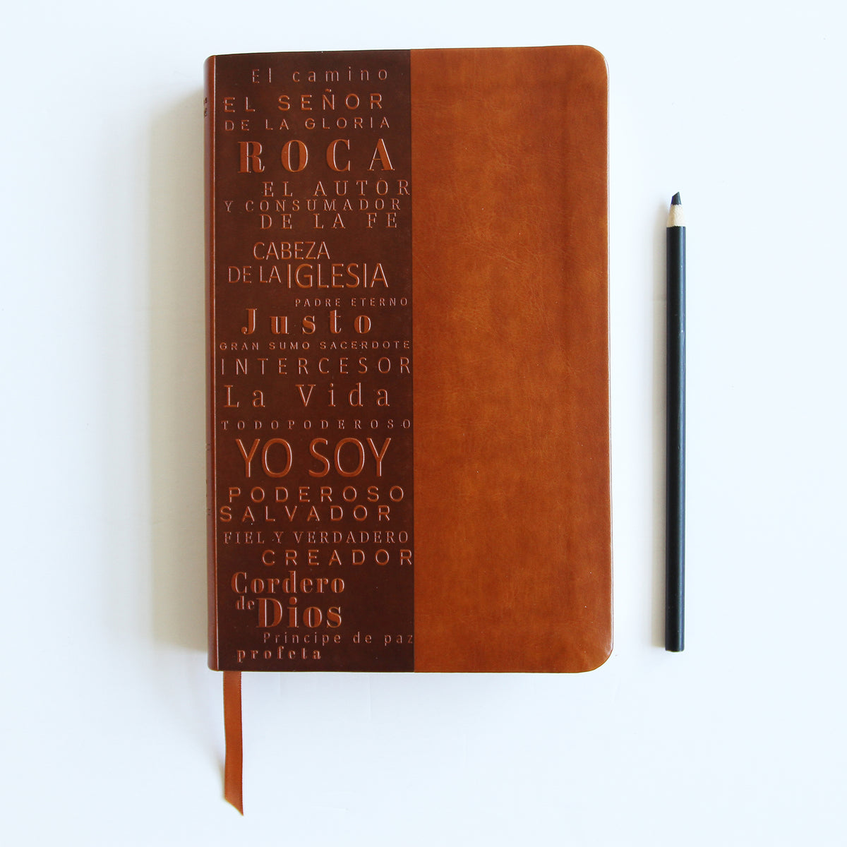 Biblia RVR60 letra grande tamaño manual, simil piel canela con nombres de Dios / Spanish Bible RVR60 Handy Size Large Print Leather soft Brown with Names of Go interior 8 (ISBN 9781644734957)