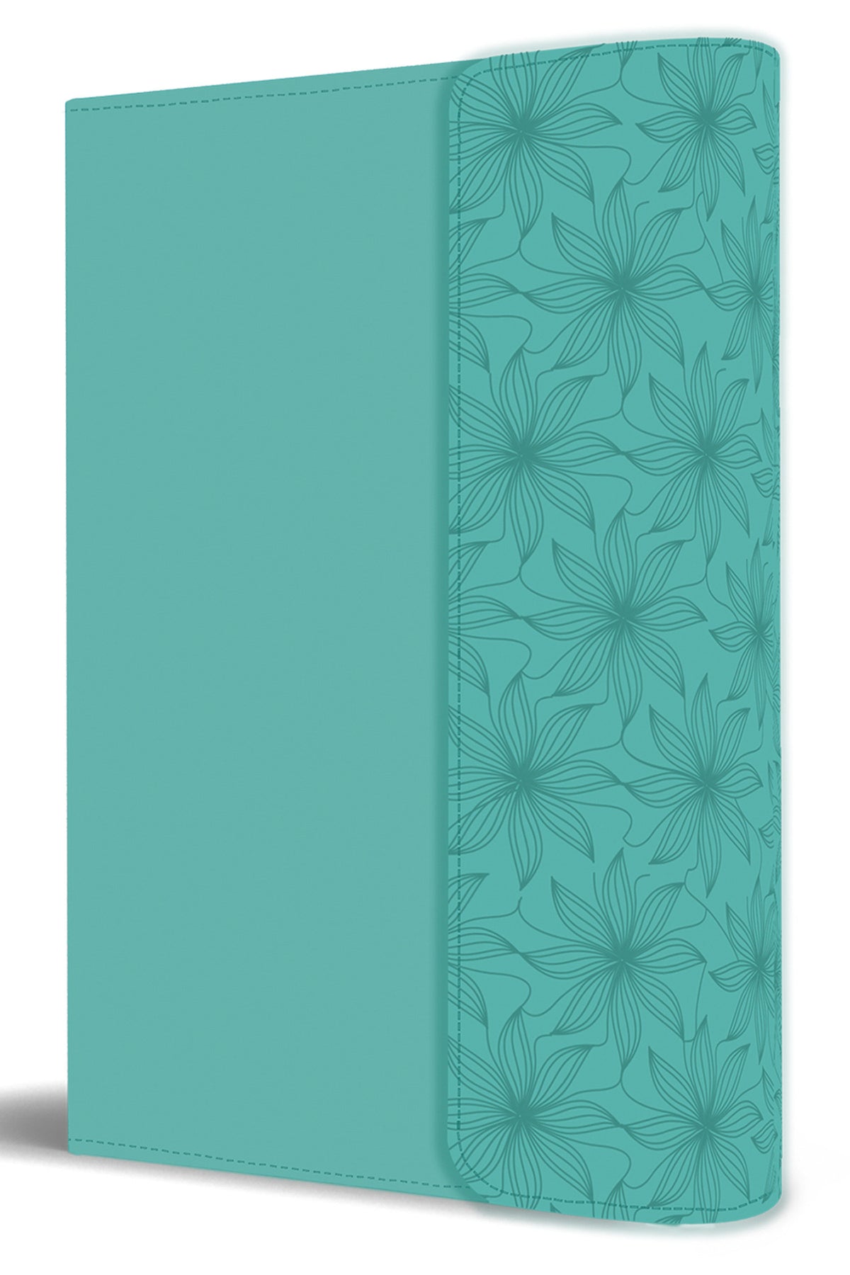 Biblia RVR 1960 tamaño manual, símil piel aquamarina con solapa e imán / Spanish Bible RVR 1960 Handy Size Large Print Leathersoft with magnet cover (ISBN 9781644735206)
