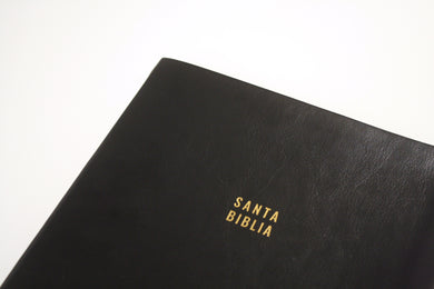 Biblia Reina Valera letra súper gigante, símil piel negro / Spanish Bible Reina Valera Super Giant Print, Black Leathersoft interior 2 (ISBN 9781644735664)
