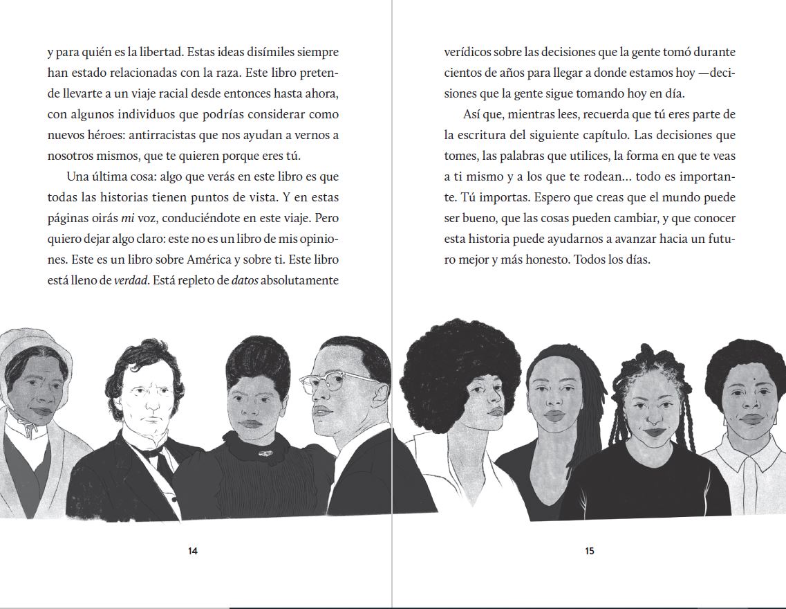 Stamped (para niños): El racismo, el antirracismo y tú / Stamped (For Kids) Racism, Antiracism, and You interior 1 (ISBN 9781644735961)