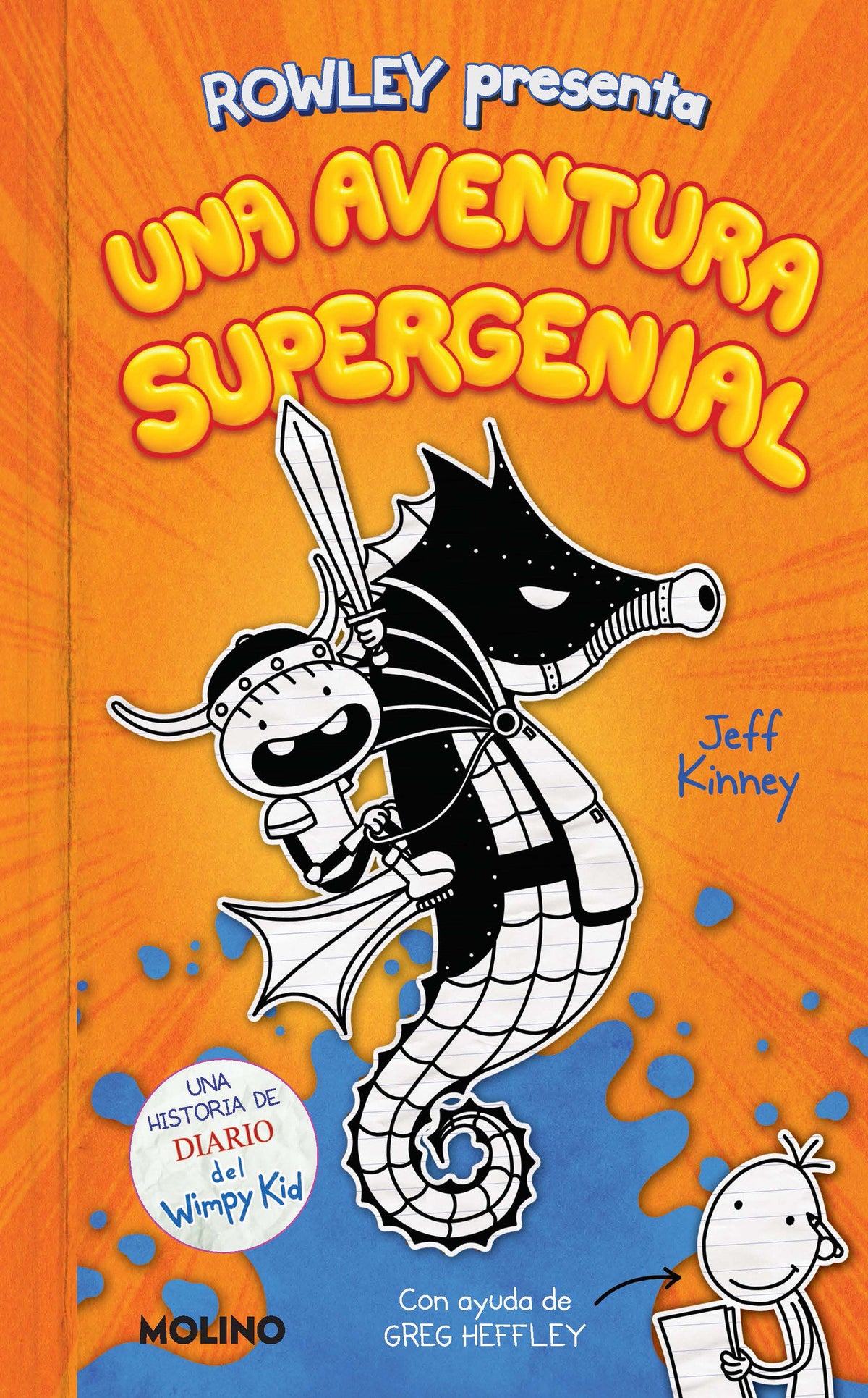 Diario de Rowley: Una aventura supergenial / Rowley Jefferson's Awesome Friendly Adventure cover (ISBN 9781644736524)