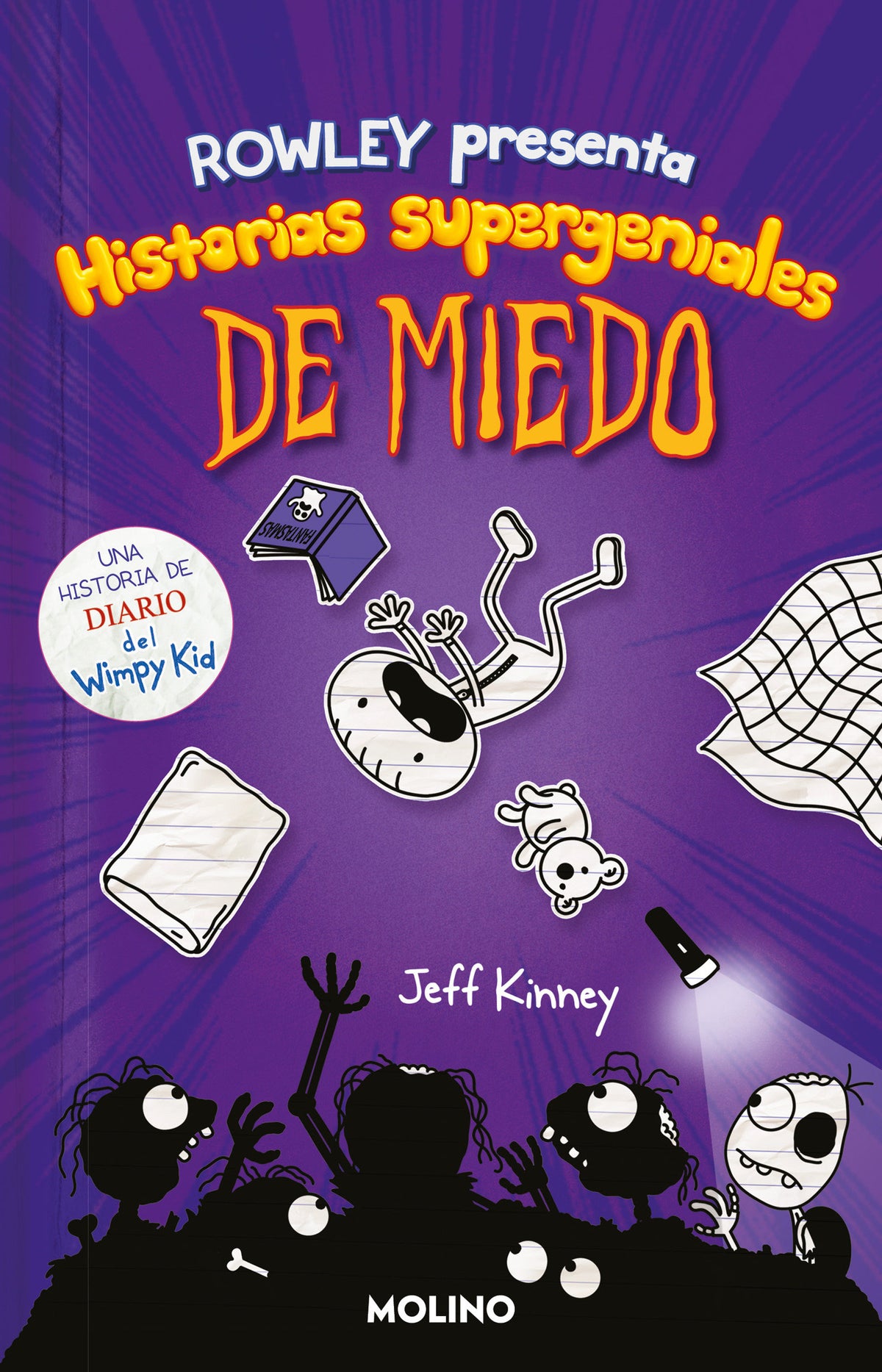 Diario de Rowley. Historias supergeniales de miedo / Rowley Jeffersons Awesome Friendly Spooky Stories cover (ISBN 9781644736562)