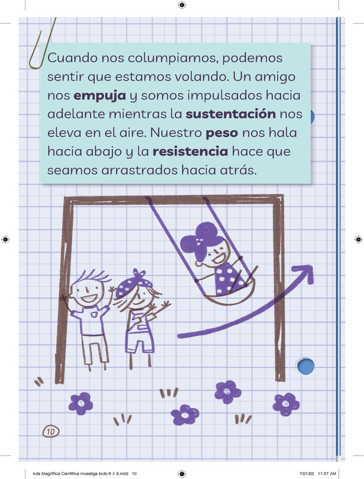 Ada Magnífica, científica investiga: ¡Todo sobre volar! / Ada Twist, Scientist: Exploring Flight! interior 10 (ISBN 9781644737026)