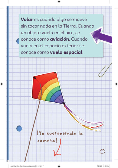 Ada Magnífica, científica investiga: ¡Todo sobre volar! / Ada Twist, Scientist: Exploring Flight! interior 7 (ISBN 9781644737026)