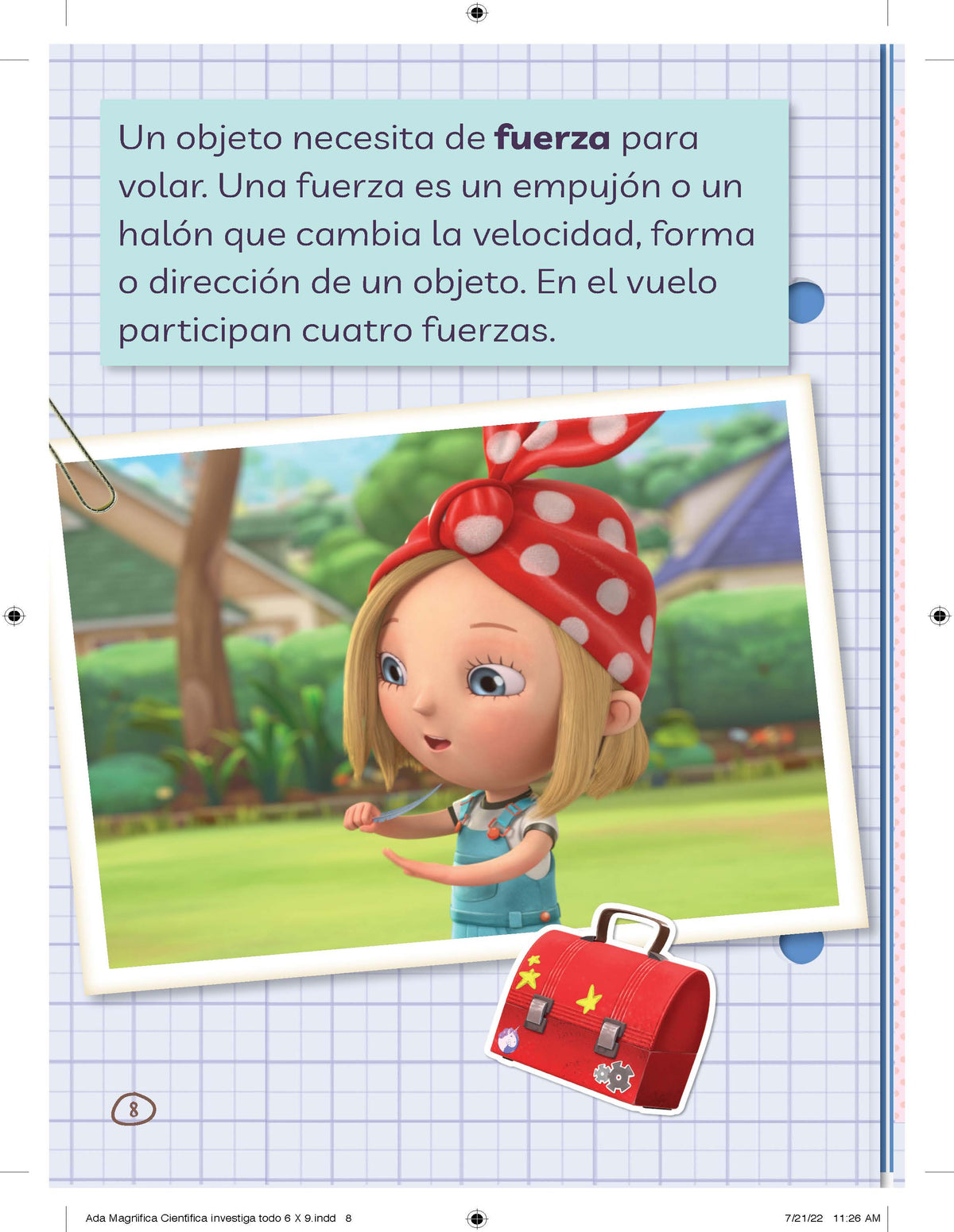 Ada Magnífica, científica investiga: ¡Todo sobre volar! / Ada Twist, Scientist: Exploring Flight! interior 8 (ISBN 9781644737026)