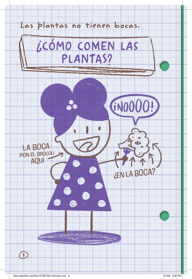Ada Magnífica, científica investiga: Todo sobre las plantas / The Why Files: Plants interior 8 (ISBN 9781644737033)