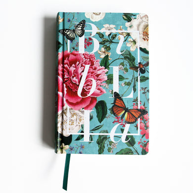 Biblia RVR 1960 letra grande tamaño manual, tapa dura Jardin de flores / Spanish Bible RVR 1960 Handy Size Large Print Hardcover Garden of Flowers interior 3 (ISBN 9781644737736)