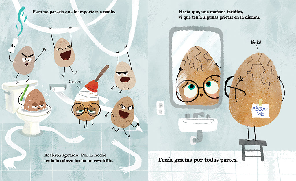 Un huevo muy bueno / The Good Egg interior 2 (ISBN 9781644738009)