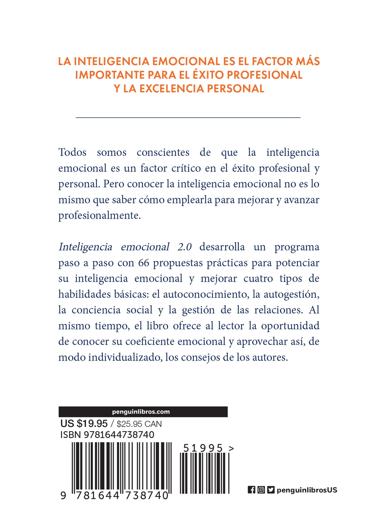 Inteligencia emocional 2.0 / Emotional Intelligence 2.0 interior 1 (ISBN 9781644738740)