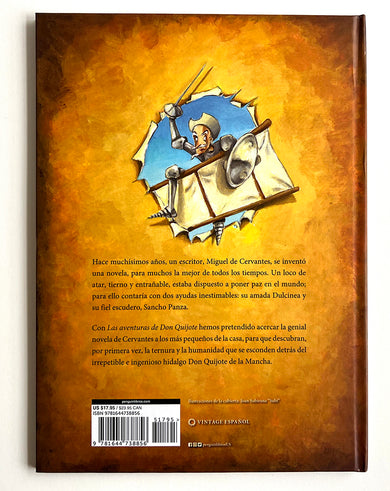 Las aventuras de Don Quijote / The Adventures of Don Quijote interior 1 (ISBN 9781644738856)