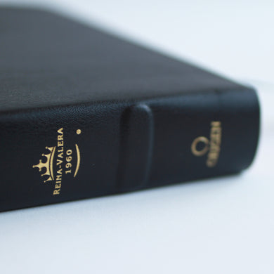 Biblia RVR 1960 letra grande tamaño manual, Piel Premier negro / Spanish Bible RVR 1960 Handy Size Large Print Bonded Leather Black interior 3 (ISBN 9781644739396)