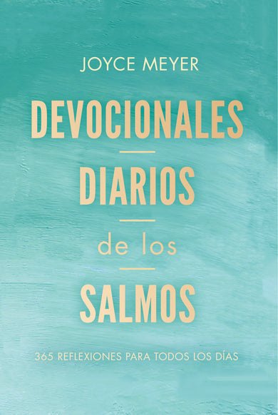Devocionales diarios de los salmos: 365 reflexiones para todos los días / Daily D evotions from Psalms: 365 Daily Inspirations cover (ISBN 9781644739587)