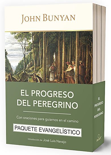 El progreso del peregrino: Con oraciones para guiarnos en el camino (paquete evangelístico) / The Pilgrims Progress (Evangelical 3-pack) cover (ISBN 9781644739600)