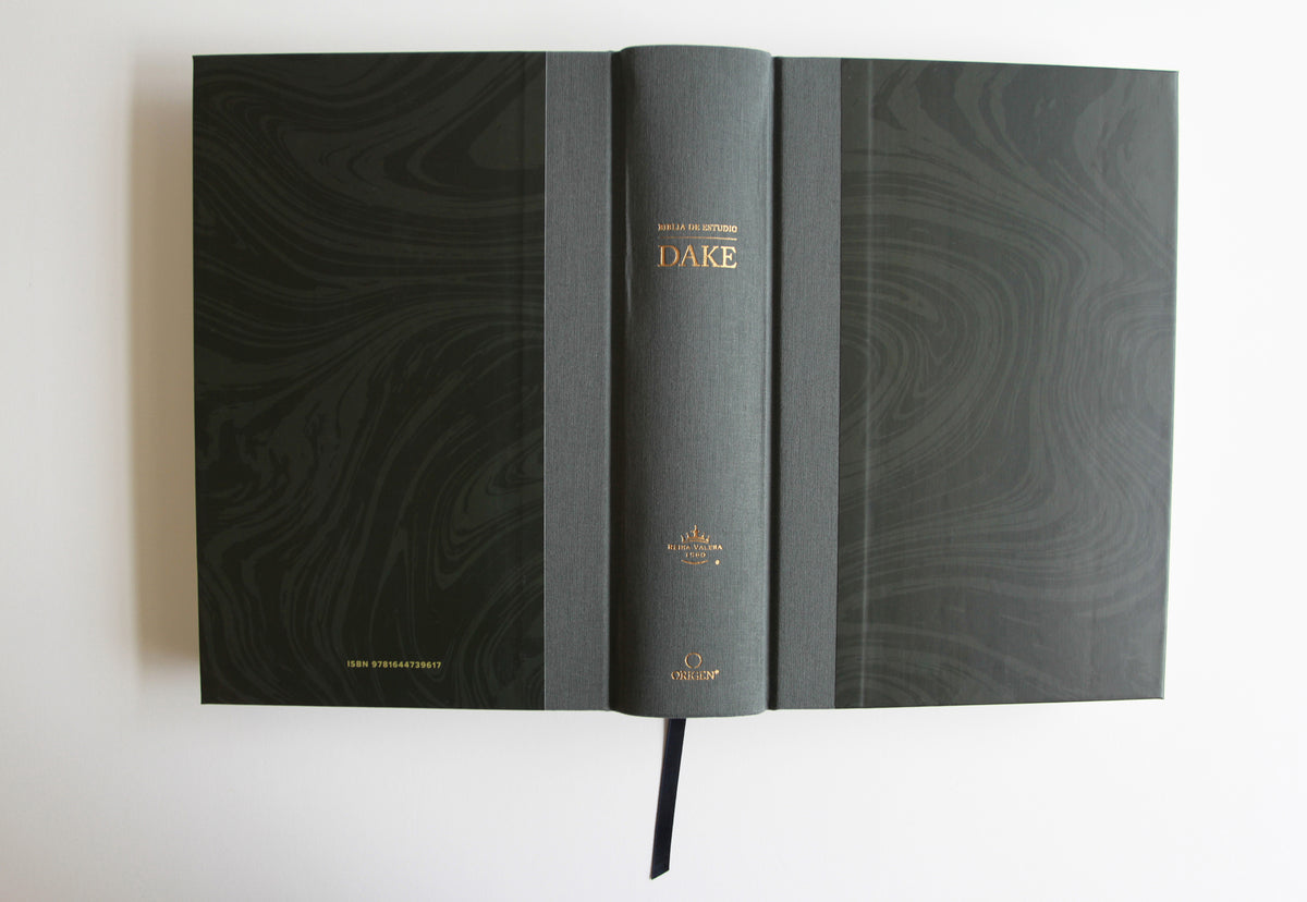 RVR 1960 Biblia de estudio Dake, tamaño grande, Tapa dura, Negra / Spanish RVR 1960 Dake Study Bible, Large Size, Black Hardcover interior 6 (ISBN 9781644739617)