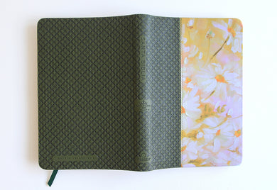 Biblia Reina Valera 1960 letra grande. Piel verde con flores, tamaño manual / Spanish Bible RVR 1960 Large Print. Imitation Green Leather With Flowers interior 2 (ISBN 9781644739686)