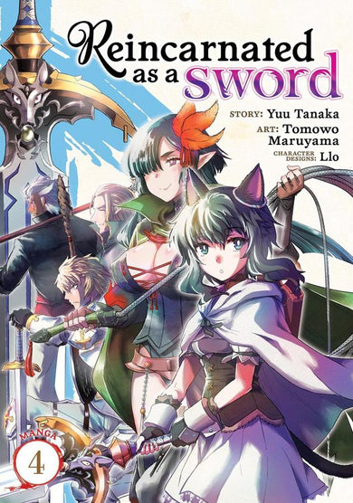 Reincarnated as a Sword (Manga) Vol. 4-Manga and East Asian style / tradition comic books-買書書 BuyBookBook