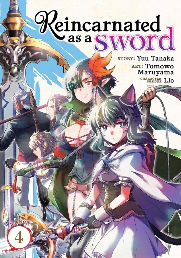 Reincarnated as a Sword (Manga) Vol. 4-Manga and East Asian style / tradition comic books-買書書 BuyBookBook