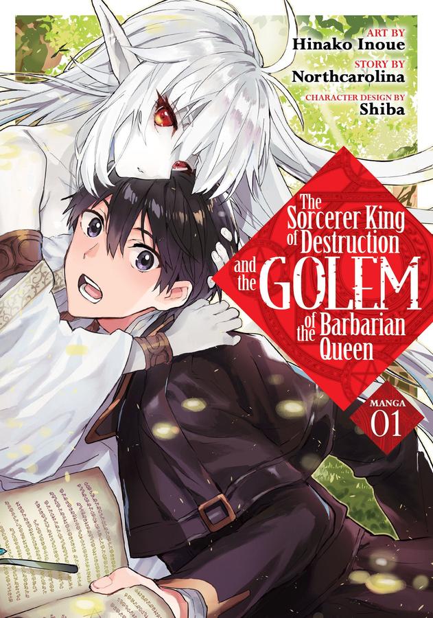 The Sorcerer King of Destruction and the Golem of the Barbarian Queen (Manga) Vol. 1-Manga and East Asian style / tradition comic books-買書書 BuyBookBook