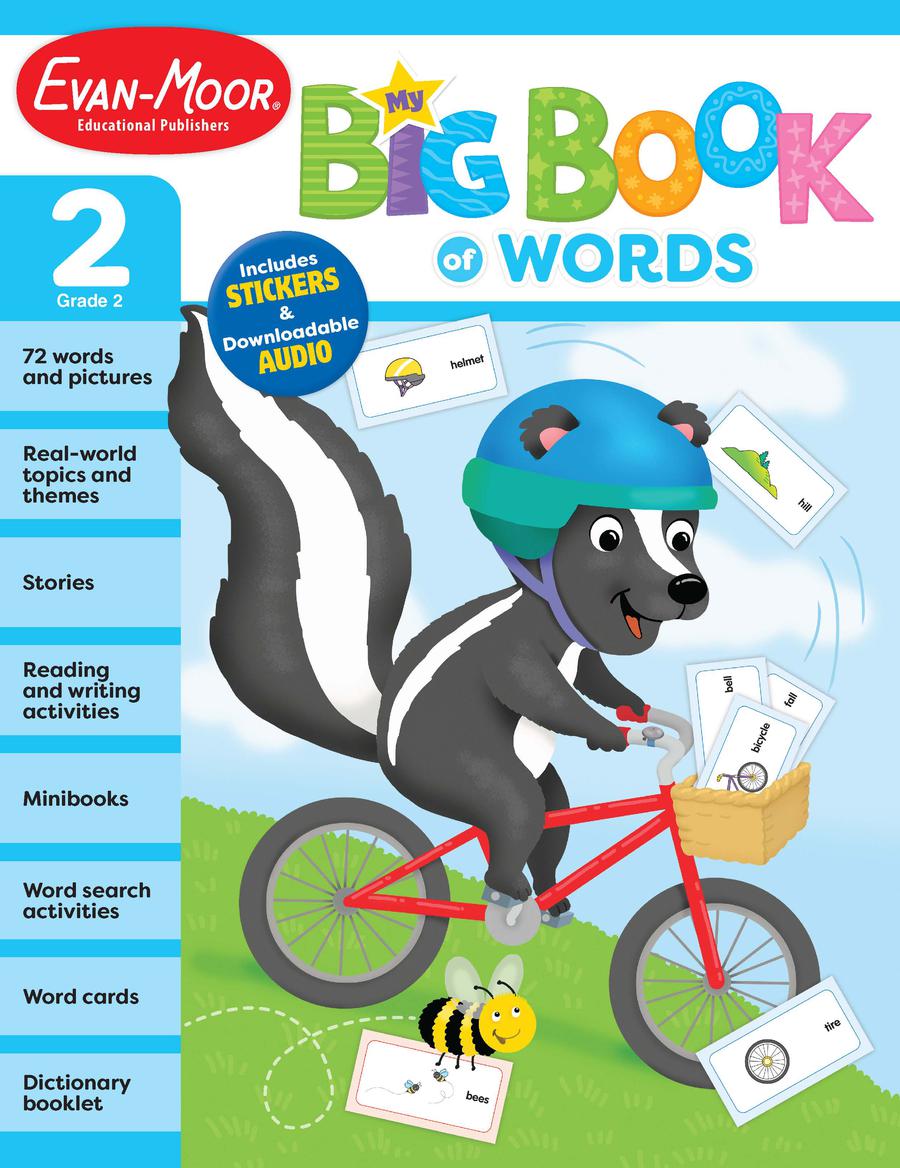 My Big Book of Words, Grade 2 Workbook-買書書 BuyBookBook