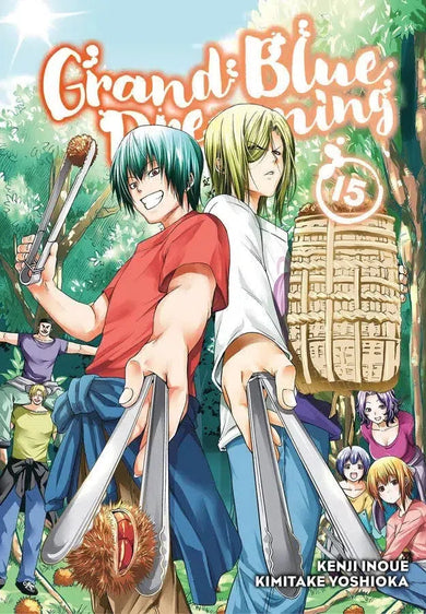 Grand Blue Dreaming 15-Manga and East Asian style / tradition comic books-買書書 BuyBookBook