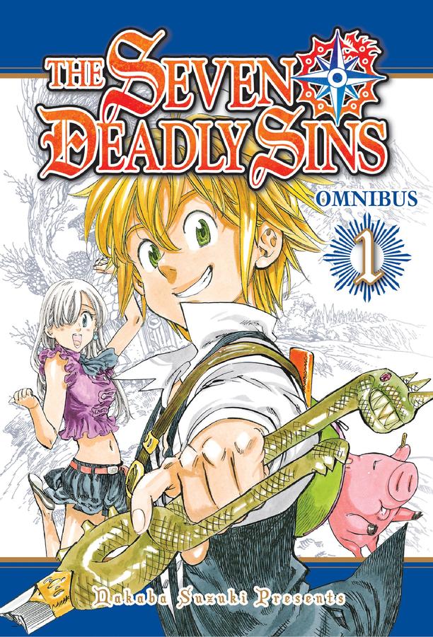 The Seven Deadly Sins Omnibus 1 (Vol. 1-3)-Manga and East Asian style / tradition comic books-買書書 BuyBookBook