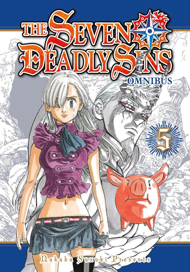 The Seven Deadly Sins Omnibus 5 (Vol. 13-15)-Manga and East Asian style / tradition comic books-買書書 BuyBookBook