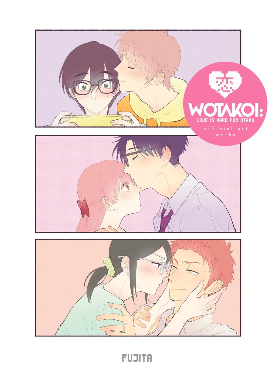 Wotakoi: Love Is Hard for Otaku Official Art Works (English)-Manga and East Asian style / tradition comic books-買書書 BuyBookBook