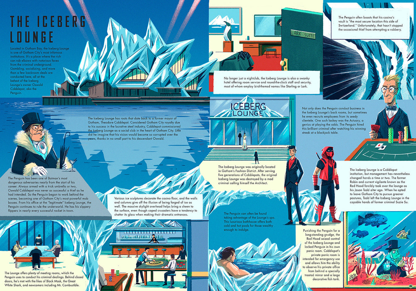 Exploring Gotham City inside page 4