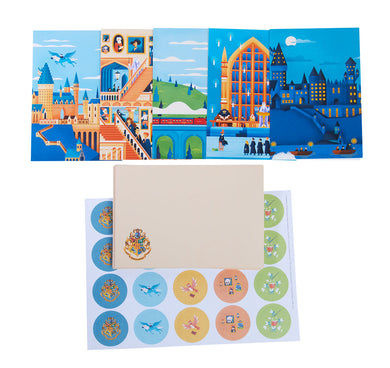 Harry Potter: Exploring Hogwarts Card Portfolio Set (Set of 20 Cards) inside page 1