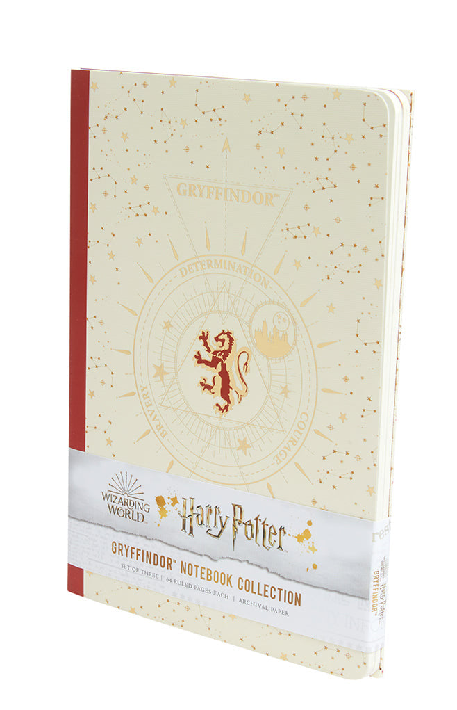 Harry Potter: Gryffindor Constellation Sewn Notebook Collection (Set of 3) inside page 1