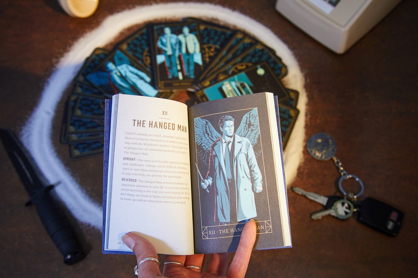 Supernatural Tarot Deck And Guidebook inside page 3