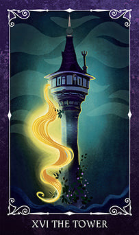 Disney Villains Tarot Deck and Guidebook inside page 4