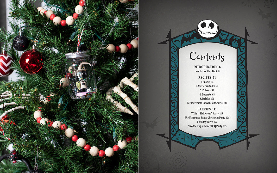 The Nightmare Before Christmas: The Official Cookbook & Entertaining Guide inside page 1