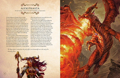 World of Warcraft: The Dragonflight Codex inside page 3