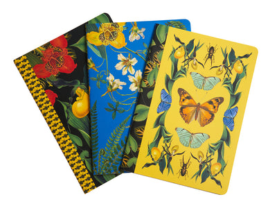 Art of Nature: Botanical Sewn Notebook Collection (Set of 3) inside page 1