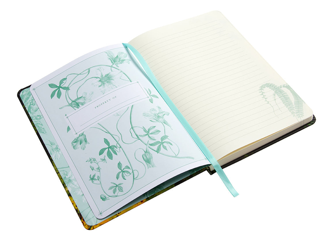 Art of Nature: Botanical Hardcover Ruled Journal inside page 3